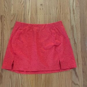 Outdoor Voices Red Athletic Skirt